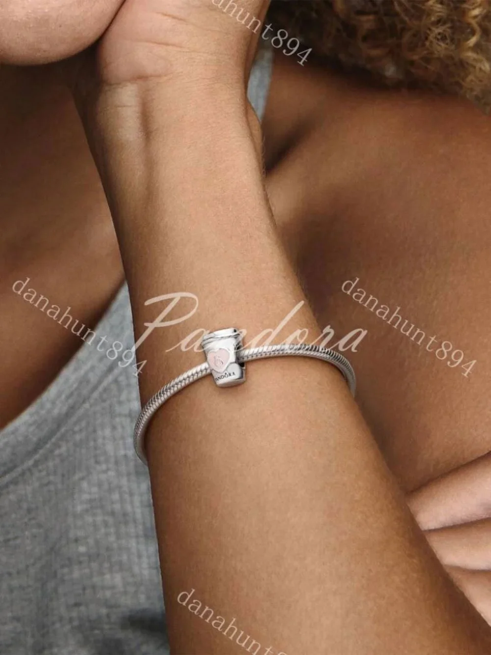 Pandora Take a Break Coffee Cup Charm